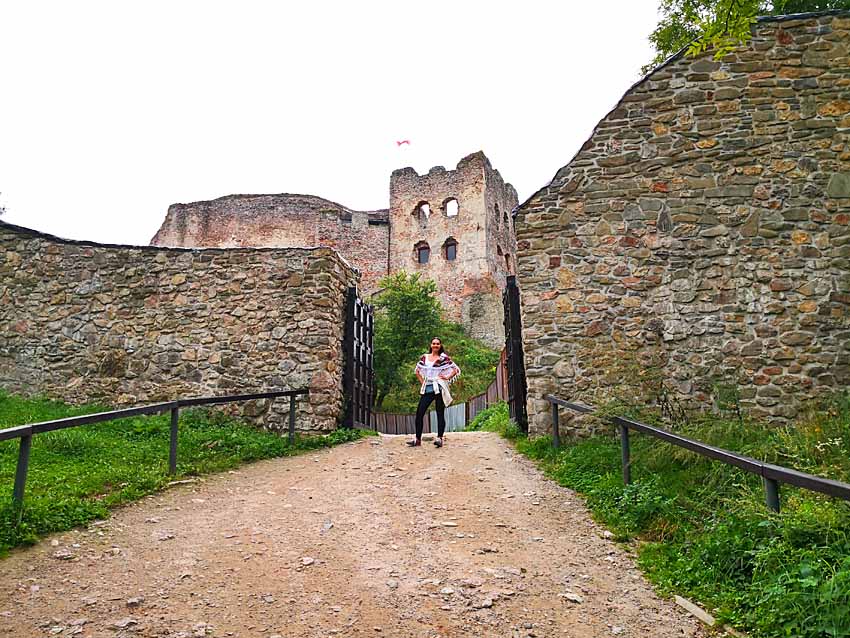 zamek Czorsztyn brama