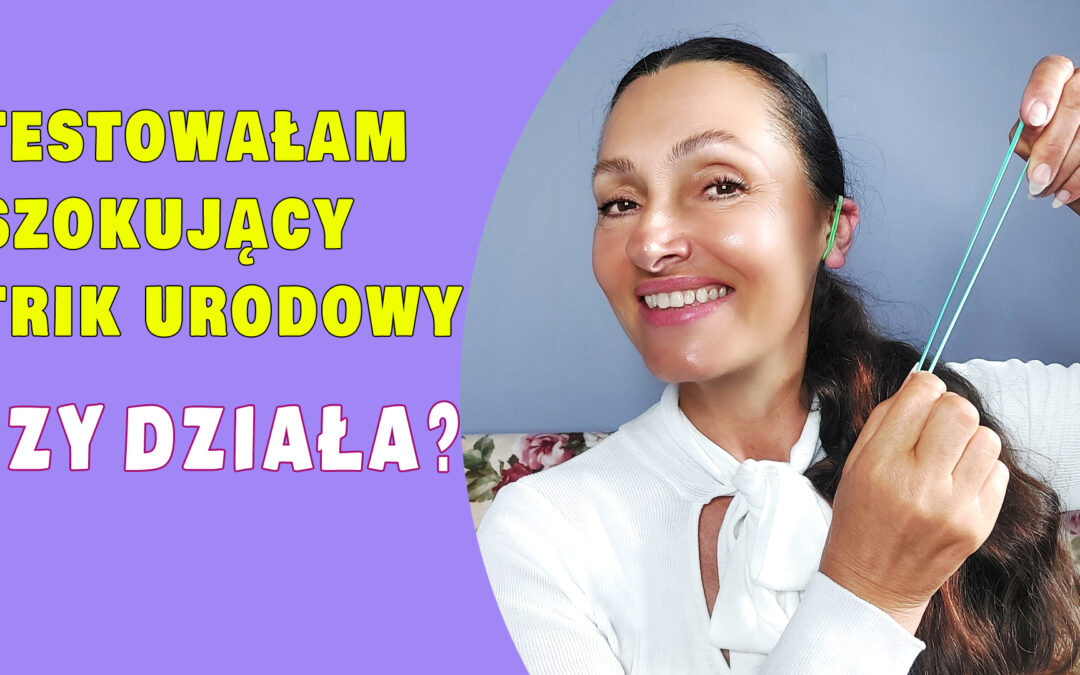 Przetestowałam najdziwniejszy trik urodowy na opuchliznę twarzy